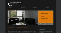 Desktop Screenshot of clinicanaterciaroque.com